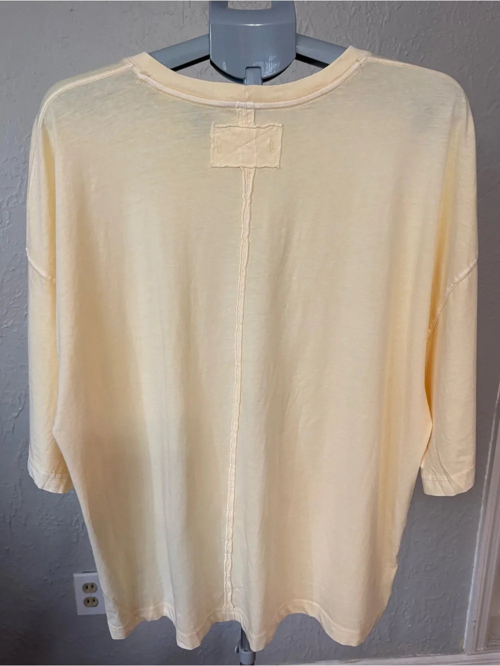 Free People We The Free Perfect Oversized Tee XL Perfect Flan NWOT